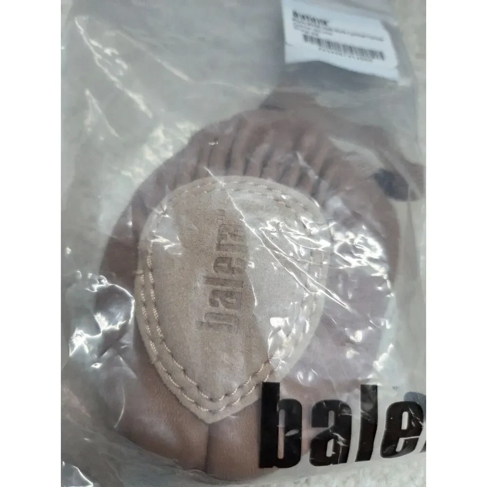 Balera Half‑Sole Lyrical Turner Dance Shoes – Nude – Size M